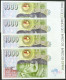 Conjunto De 4 Billetes De 1000 Pesetas, Emitidos El 12 De Octubre De 1992, Sin  - Other & Unclassified