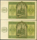 100 Pesetas. 21 De Noviembre De 1936. Pareja Correlativa. Serie X, última Serie - Other & Unclassified