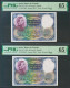 50 Pesetas. 25 De Abril De 1931. Pareja Correlativa. Sin Serie. (Edifil 2021: 3 - Other & Unclassified