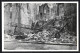 AK Stuttgart, Brandkatastrophe Altes Schloss 1931  - Rampen