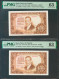 100 Pesetas. 7 De Abril De 1953. Pareja Correlativa. Sin Serie. (Edifil 2021: 4 - Altri & Non Classificati