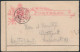 Niederlande Ganzsache Kartenbrief K 5 12 1/2 C. Wilhelmine Rotterdam Stuttgart - Brieven En Documenten