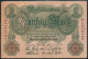 Deutsches Reich Geldschein Reichsbanknote 50 Mark KN 7-stellig III-IV R 25b - Sonstige & Ohne Zuordnung