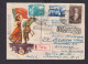 Briefmarken UDSSR R Brief Auf Schön Gestalteten Trachten Umschlag 1957 - Brieven En Documenten