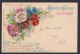 Ansichtskarte Duftkarte Künstlerkarte Blumengrüße Mit Blumenduft Spruch Ab Posen - Ohne Zuordnung