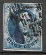OBP7A Met 4 Randen En Met Balkstempel P73 Liege (onduidelijk, Zie Scans) - 1851-1857 Medaillen (6/8)