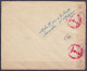 L. Affr. N°609 Càd COURCELLES /18-12-1942 Pour REMSCHEID Allemagne - Bande Et Cachet Censure Allemande - WW II (Covers & Documents)