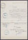 Note Interne De La Direction T Des Postes à BRUXELLES Datée 25 Avril 1958 Pour DRP De LIBRAMONT Transmis à HABAY-LA-NEUV - Cartas & Documentos