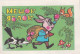 Toadstool, Squirrel And Rabbit, Mushroom,  USSR, 1984 - Small : 1981-90