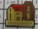 1618b Pin's Pins / Beau Et Rare : VILLES / MOULIN D'ESCHVILLER - Villes