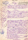 2902. GREECE.CRETE, TURKEY 1895 4 PAGES  DOCUMENT WITH REVENUE,FOLDED MANY TIMES. WILL BE SHIPPED FOLDED - Crete