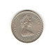 629/ GIBRALTAR : Elizabeth II : 25 Pence 1977 (copper-nickel - 28,43 Grammes) Jubilé 1952-1977 - Gibraltar