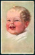 Artist Signed Fialkowska W. Child Baby Serie 949 PIN HOLE Postcard HR0943 - Autres & Non Classés