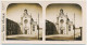 Photo Stéréoscopique 7,2x7,5cm Carte 17,2x8,9cm Vues D'Italie S. 102 - 141 VENISE Eglisla Madona Del Orto* - Photos Stéréoscopiques