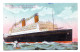 CHERBOURG , L'HOMERIC De La White Star Line  , Paquebot-Poste A Deux Hélices 33.526 Tonnes - Paquebots