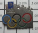 1618B  Pin's Pins / Beau Et Rare / JEUX OLYMPIQUES / LILLEHAMMER 94 ANNEAUX OLYMPIQUES - Jeux Olympiques