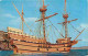 Bateaux - Voiliers - Mayflower II - Built At Brixham By Project Mayflower Sailed From Plymouth England To Plymouth Massa - Voiliers