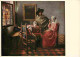 Art - Peinture - Johannes Vermeer Van Delft - Dégustation Du Vin - CPM - Voir Scans Recto-Verso - Malerei & Gemälde