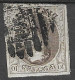 OBP10A Met 4 Randen En Gebuur, Met Balkstempel P19? 8B (zie Scans) - 1858-1862 Medaglioni (9/12)