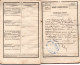 Delcampe - 66° REGIMENT TERRITORIAL D'INFANTERIE DU BLANC 36 INDRE LIVRET MILITAIRE SOLDAT DE LA CLASSE 1869  HABITANT MANTHELAN 37 - Documentos