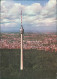 Ansichtskarte Stuttgart Fernsehturm, Stadt-Panorama 1968 - Stuttgart