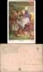 Ansichtskarte  Märchen Rotkäppchen Künstlerkarte O. Kubel Endszene 1917 - Fairy Tales, Popular Stories & Legends