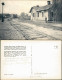 Postcard Oktjabrskaja Rußland Октябрьская Bahnhof 1940 - Russie