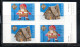 NORWAY NORGE NORVEGIA NORVEGE 2001 CHRISTMAS NATALE NOEL WEIHNACHTEN NAVIDAD FROM BOOKLET BLOCK MNH - Libretti