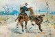 Art - Peinture - Henri De Toulouse Lautrec - Deux Chevaux Menés En Main - CPM - Voir Scans Recto-Verso - Peintures & Tableaux