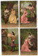 CPA  - Fantaisie - Illustrateur - Lot 9 Cartes - Couple - Colecciones Y Lotes