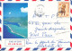 French Polynesia Air Mail Cover Sent To Denmark 25-3-1986 Single Franked - Storia Postale