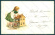 Artist Signed Brundage F. Girl Dollhouse Toys Tuck Serie 8 11 Postcard HR0729 - Autres & Non Classés