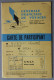 Carte De Participant Et Programme De La Générale Française De Voyages à Paris, 1959, En Italie - 1950 - ...