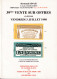 LIT - VO - SINAIS - Vente N° 39 - Carnévalé-Mauzan (Camps Internés Civils) - Broustine - Catalogues For Auction Houses