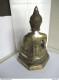 0404 16  -kas 50-25-  - BOUDDHA EN MÉTAL - METALEN BOEDDHA - 15.50 X 22 CM - 953 GRAM - Metall