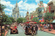 DISNEY - Disneyland - Main Street USA - Animé - Carte Postale Ancienne - Disneyland
