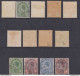 1899-1904 Thailand/Tailandia - SG 67/81 13 Values   MLH/* USED - Thailand