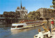 P-24-MOR-556 : PARIS  LE BATEAU-MOUCHE PRES NOTRE-DAME - La Seine Et Ses Bords