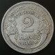 Monnaie France - 1945 B - 2 Francs Morlon Aluminium-magnésium - 2 Francs