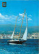 Bateaux - Voiliers - Cannes - Voilier Dans La Baie De Cannes - CPM - Voir Scans Recto-Verso - Veleros