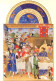 Art - Peinture - Les Très Riches Heures Du Duc De Berry - 1 2 3 3. Janvier - Carte Neuve - CPM - Voir Scans Recto-Verso - Peintures & Tableaux