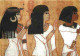 Art - Peinture Antique - Egypte - Le Défunt Neb-qued Suivi De Sa Mère Et De Sa Soeur Joueuse De Sistre - CPM - Voir Scan - Antike