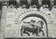 17 - Surgères - L'Eglise Notre-Dame - Détail De La Façade Romane - Cheval Sculpté - CPM - Voir Scans Recto-Verso - Surgères