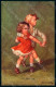 Artist Signed Fialkowska W. Children Dance Serie 1330 CORNER CREASED Pc HR0887 - Altri & Non Classificati