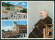Foggia San Giovanni Rotondo Padre Pio PIEGA Foto FG Cartolina ZKM8401 - Foggia