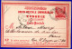 2909.TURKEY 20p.STATIONERY SALONIQUE POSTMARKS - Thessalonique