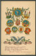 WARSZAWA Vintage Postcard Warsaw Varsovie 1907 Plock Kalisz Radom Kielce Olkusz Lublin Leczyca Sandomierz - Poland