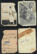 Jewish Judaica 2 Mini Photo From A Family Album 6x9cm - Arabic & Hebrew - Judaisme