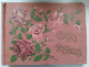 Album Pour Cartes Postales Anciennes - Couverture Tissus Rose Décorations Fleur - Dim:38/29/3cm - Albums, Binders & Pages