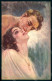 Artist Signed Metlicovitz Lady Romantic Couple Serie 244-3 Postcard HR1747 - Other & Unclassified